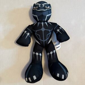 Marvel Black Panther Plush Pillow Avengers Super Hero Stuffed Animal 14"